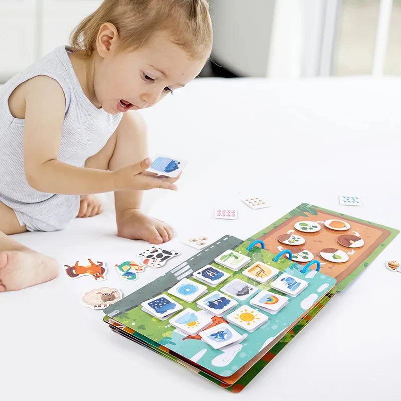 Montessori Sensory Book